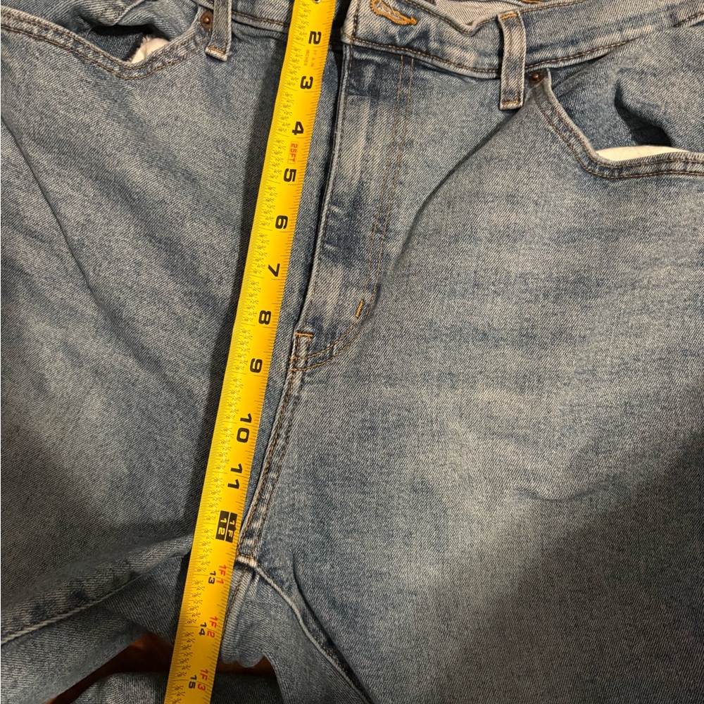 Levi’s High Waisted Crop‎ Flare Jeans Medium Wash (0374) - Picture 4 of 8